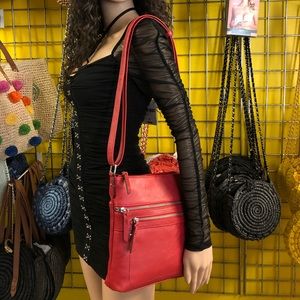 Red international concepts purse